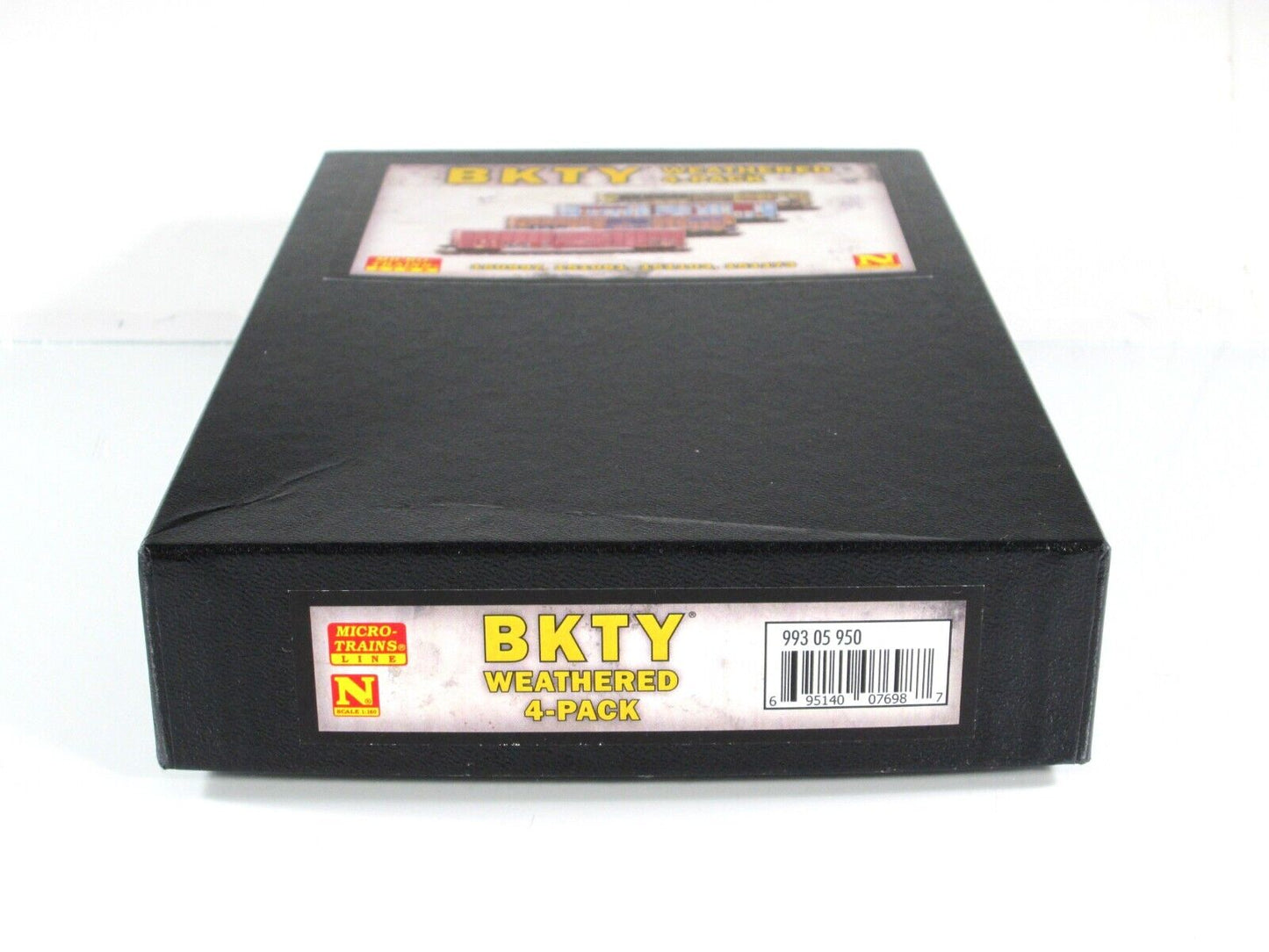 N Scale **BKTY - MKT** Weathered & Graffiti Box Car Set -- Micro Trains 99305950