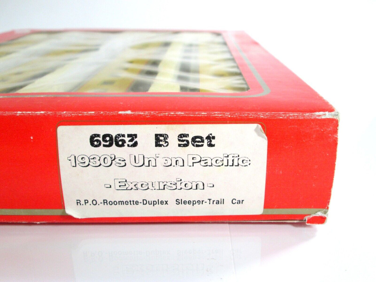 HO Scale UNION PACIFIC 1930s *EXCURSION* Passenger 4-Car Set B - Rivarossi 6963