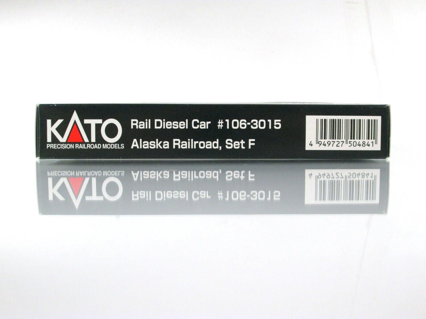 N Scale ALASKA RAILROAD Rail Diesel 2-Car Set F -- ARR 711, 712 -- Kato 106-3015