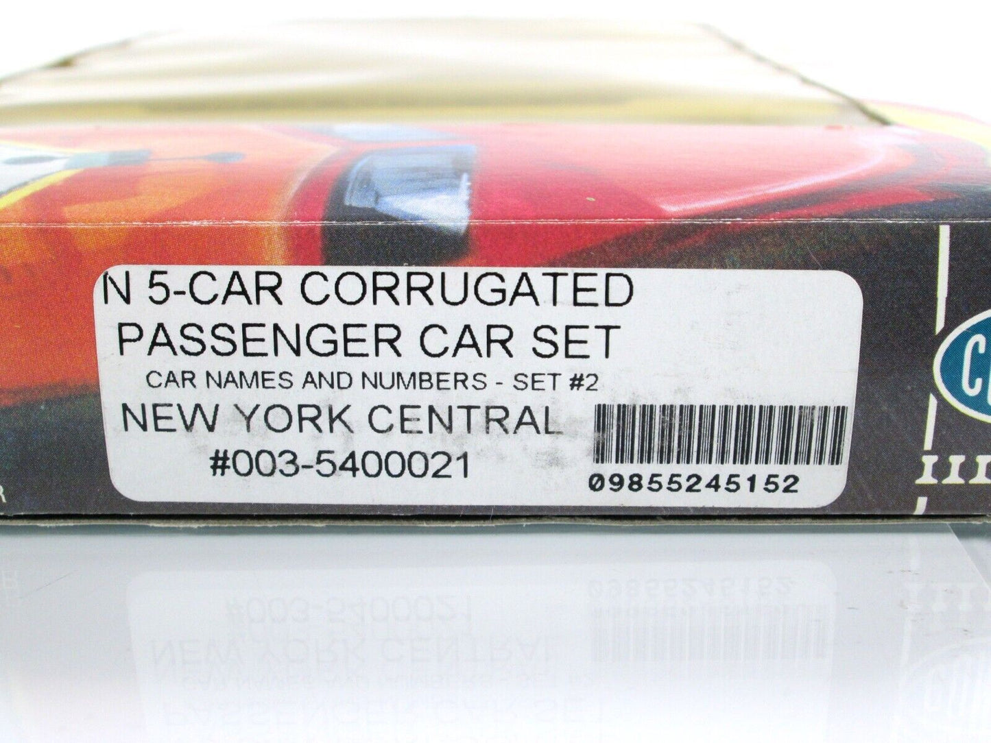 N Scale NEW YORK CENTRAL Lightweight Passenger Car 5-Pack Set -- Con-Cor 5400021