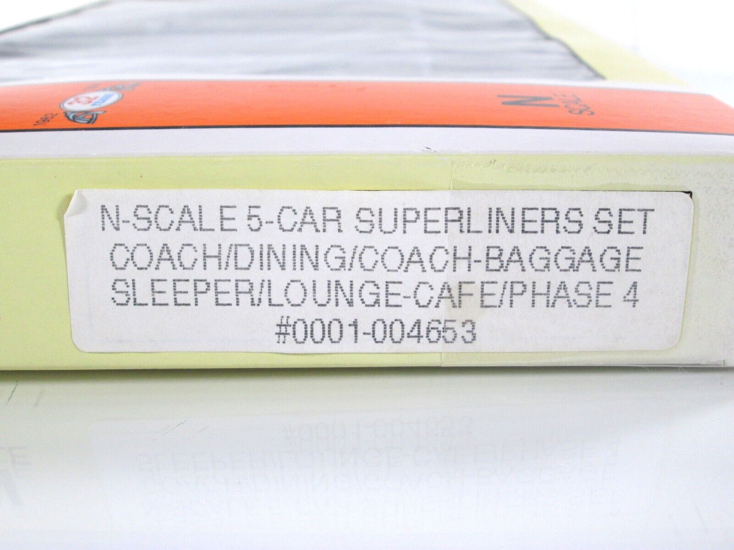 N Scale AMTRAK Phase IV Superliner Bi-Level Passenger 5-Car Set - Con-Cor 004653