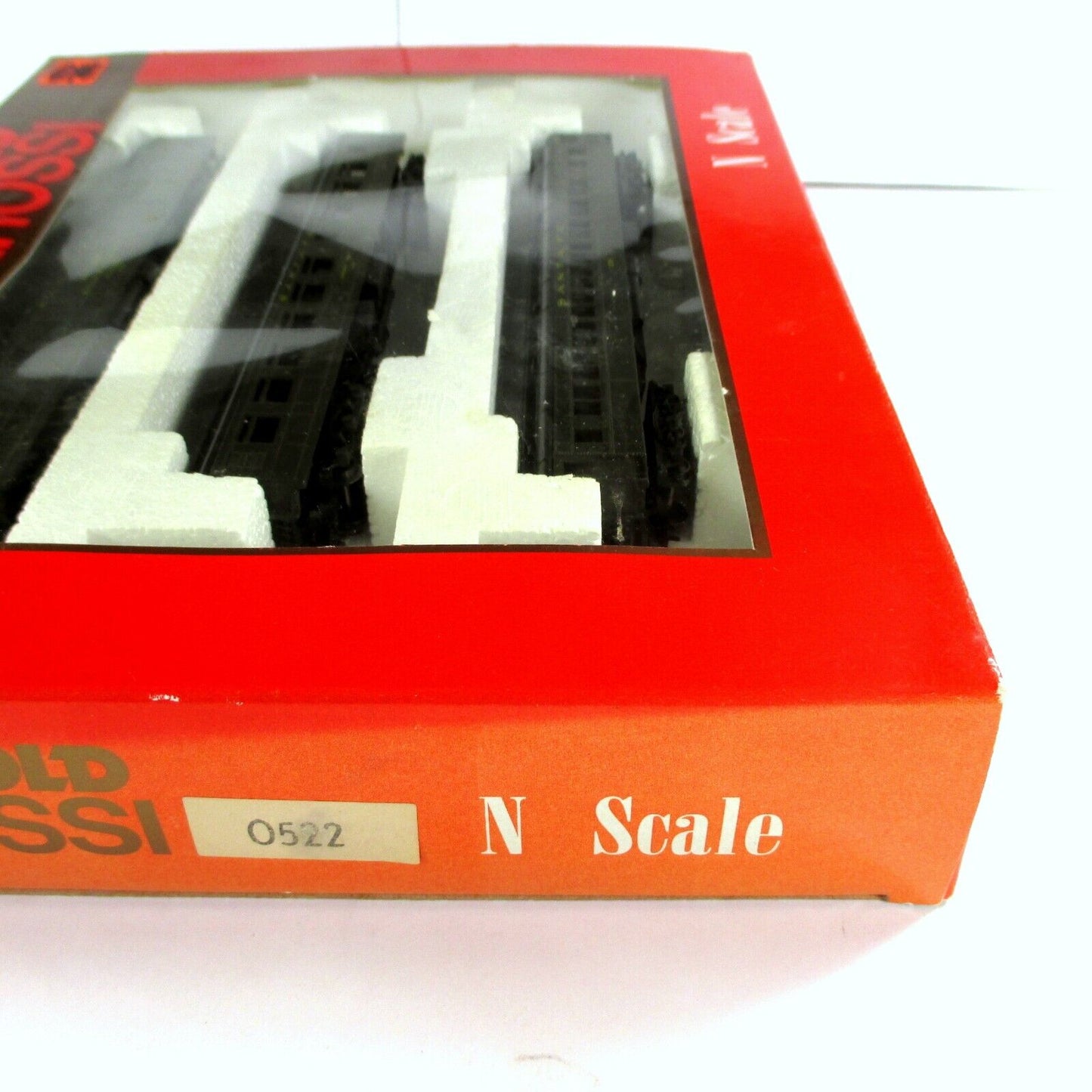N Scale ***SANTA FE*** Heavyweight Passenger 3-Car Set - Arnold / Rivarossi 0522