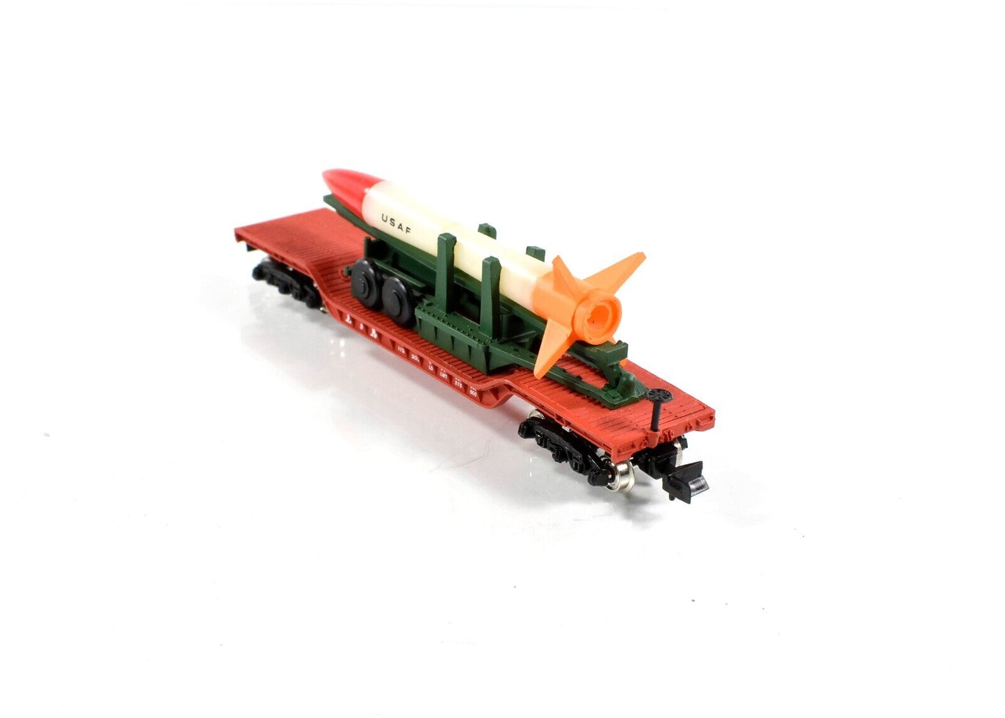 N Scale **US AIR FORCE** Missile Trailer, Heavyweight Flat Car - Bachmann 71391