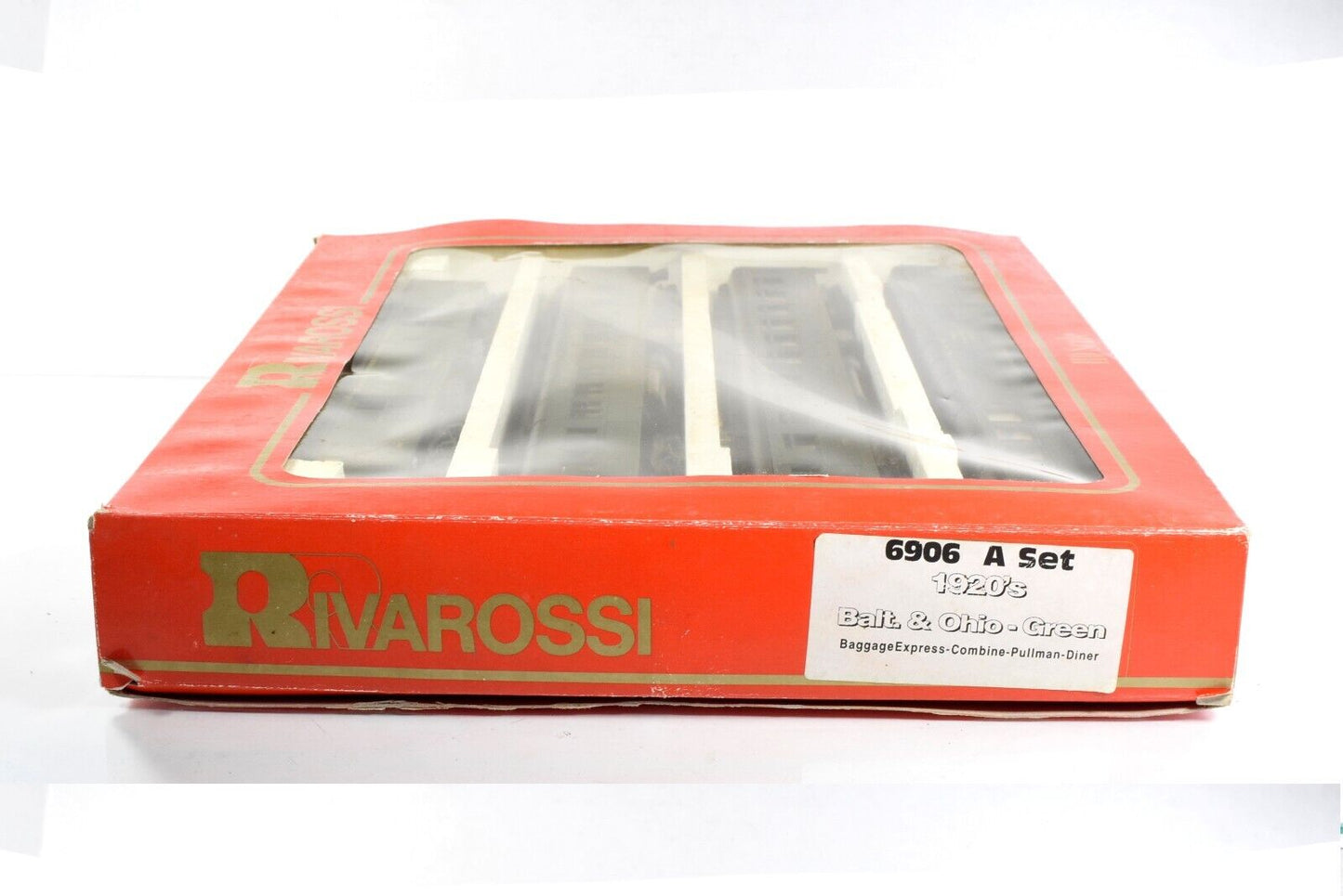 HO Scale B&O *CAPITOL LIMITED* Passenger & Interiors 4-Car Set A -Rivarossi 6906