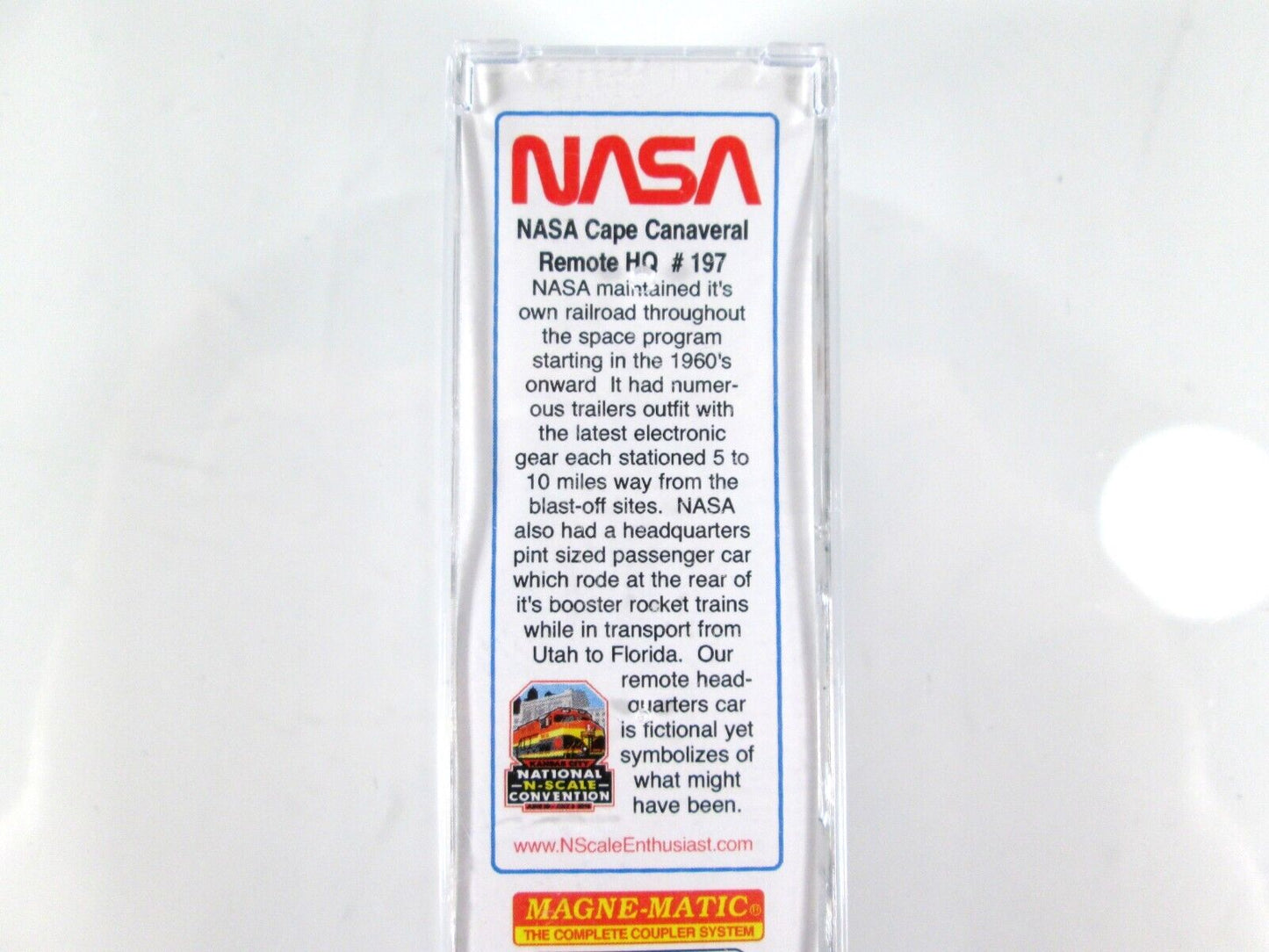 N Scale NASA Cape Canaveral Remote Headquarters #197 - Micro Trains NSE **RARE**