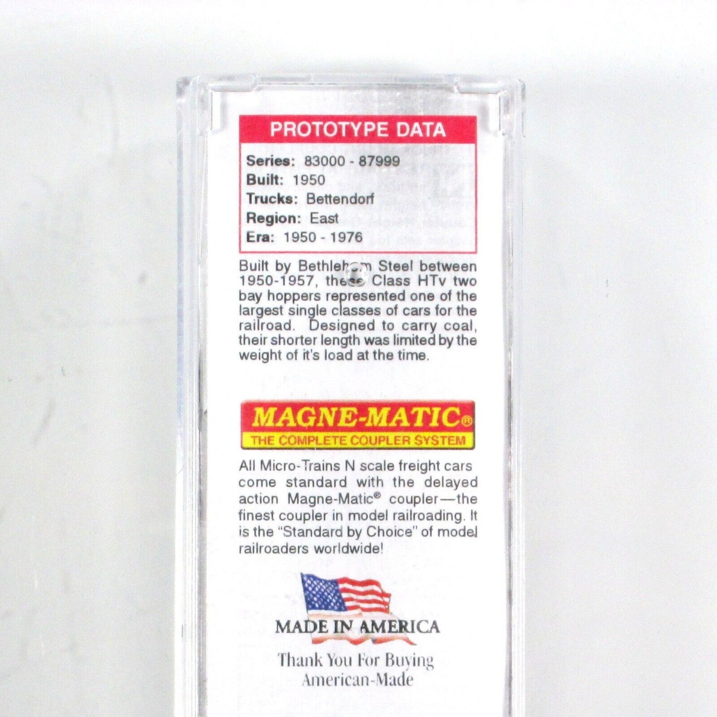 N Scale **READING** Weathered 33' Twin Bay Hopper #87511 - Micro Trains 05544470