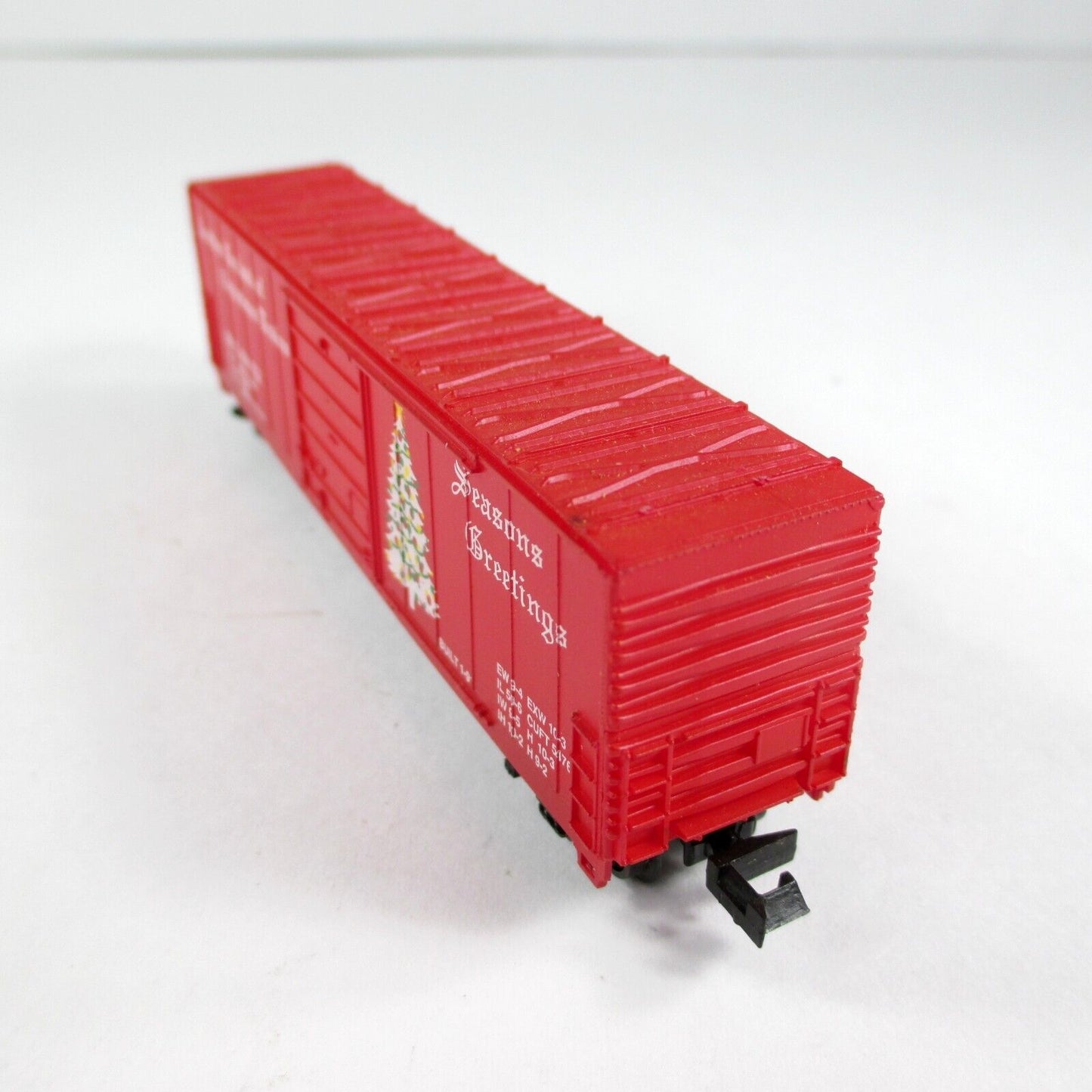 N Scale CHRISTMAS SEASON'S GREETINGS 50' Box Car --- BBC 1991 ---- Bev-Bel 10015
