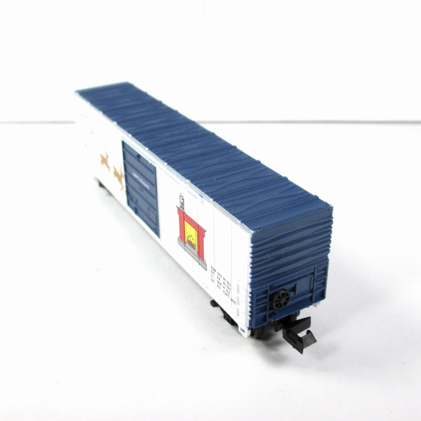 N Scale **HAPPY HOLIDAYS REINDEER** CHRISTMAS Box Car - BBC 1992 - Bev-Bel 10025