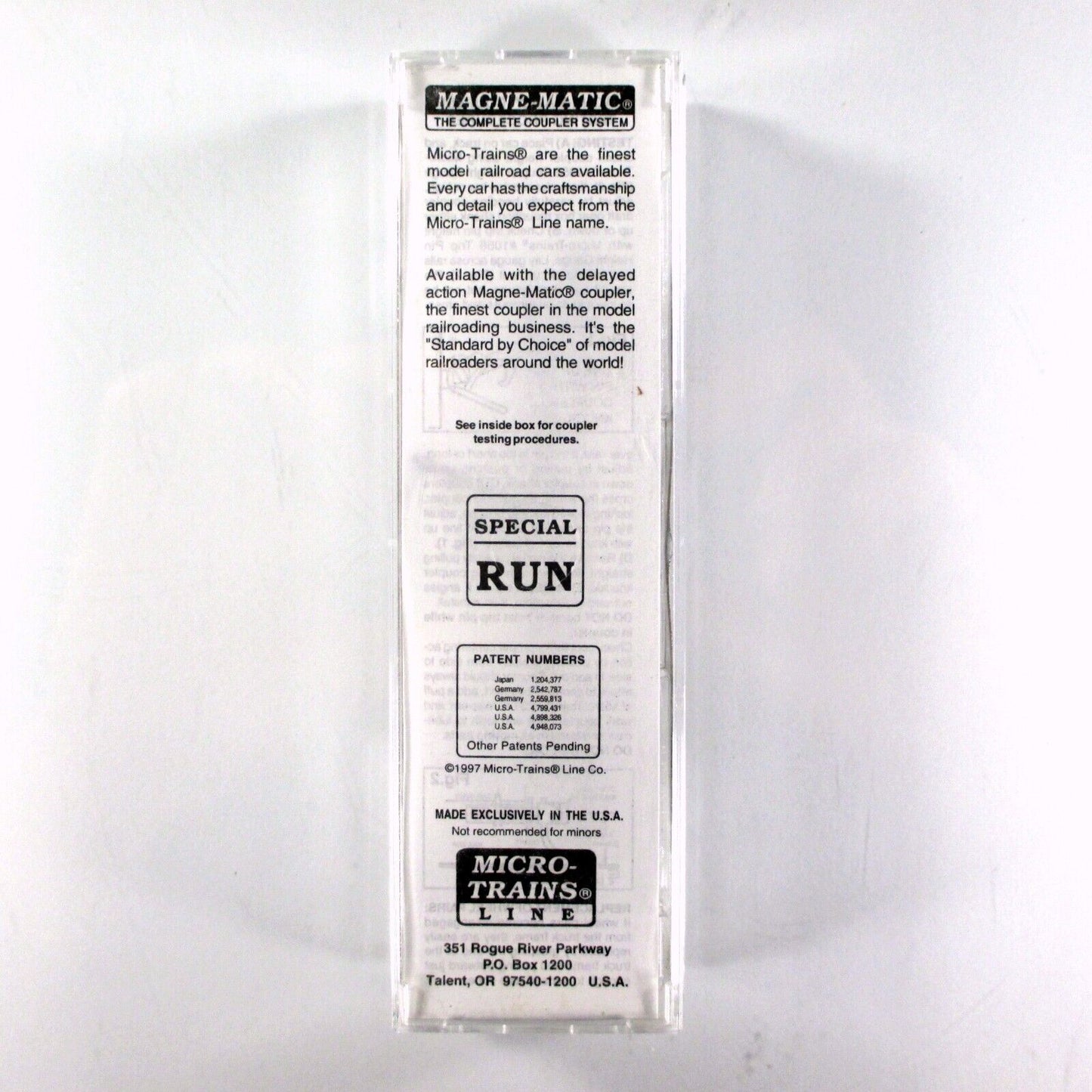 N Scale **BAKER'S CHOCOLATE** Tank Car, GATX 31058 - Micro Trains Special **RARE