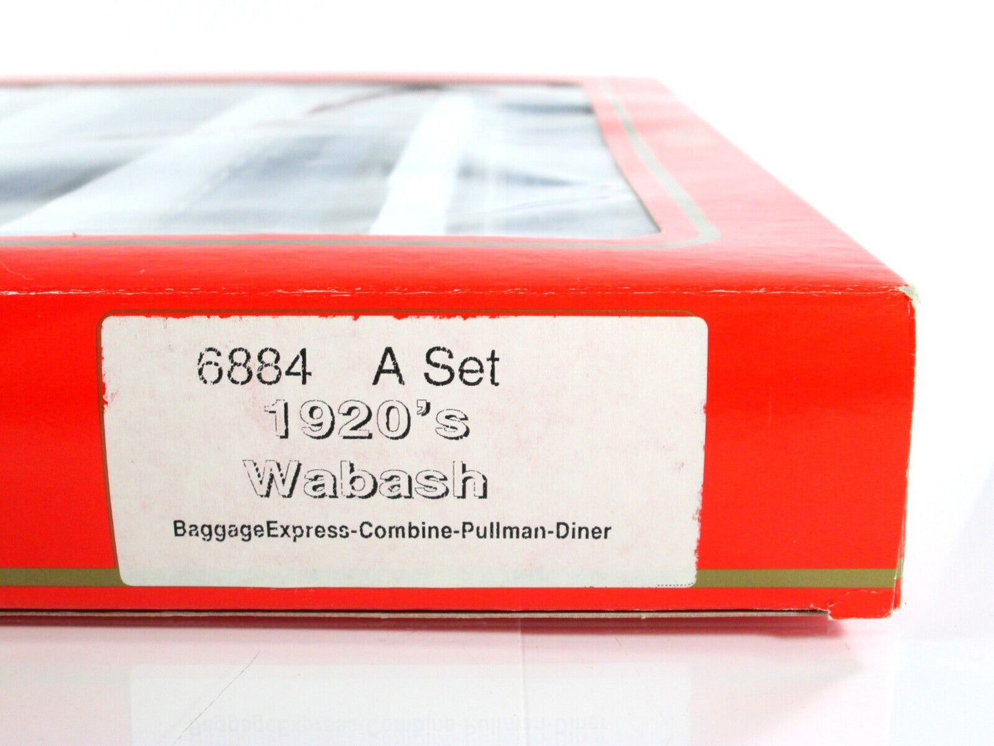 HO Scale **WABASH** 1920s Heavyweight Passenger Car 4-Pack Set A -Rivarossi 6884