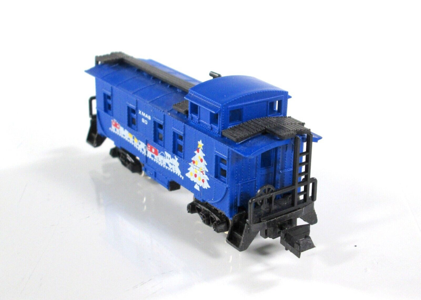 N Scale **SEASON'S GREETINGS** Christmas Caboose 1990, Bev-Bel, Life-Like 2169-1
