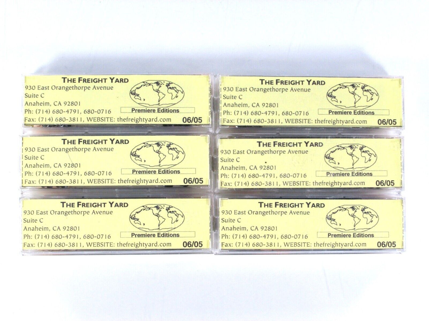 N Scale **MAINE CENTRAL** 50' Box Car 6-Set - Premiere Editions 2527, MTL **RARE