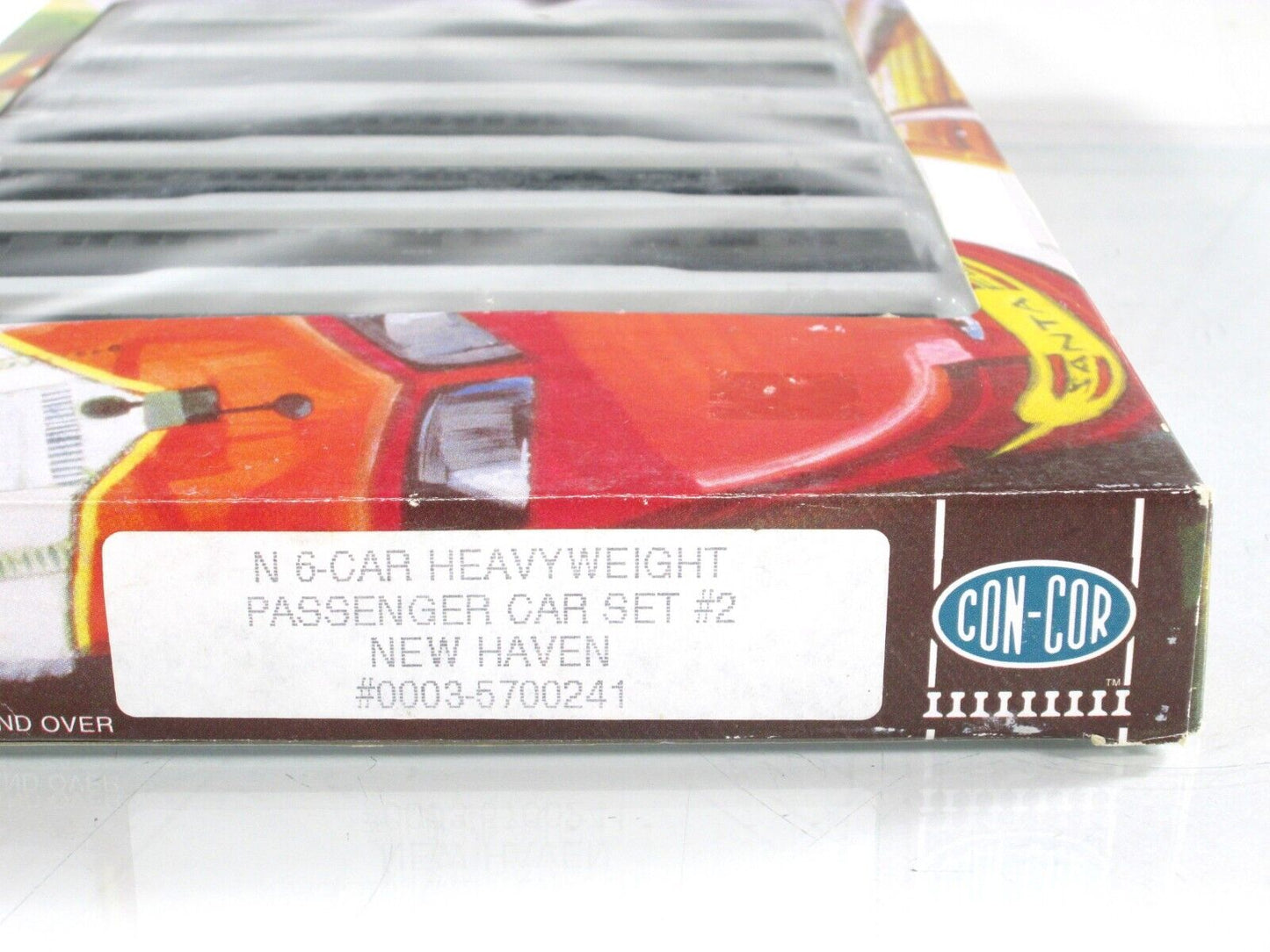 N Scale ***NEW HAVEN*** Heavyweight Passenger Car 6-Pack Set 2 - Con-Cor 5700241