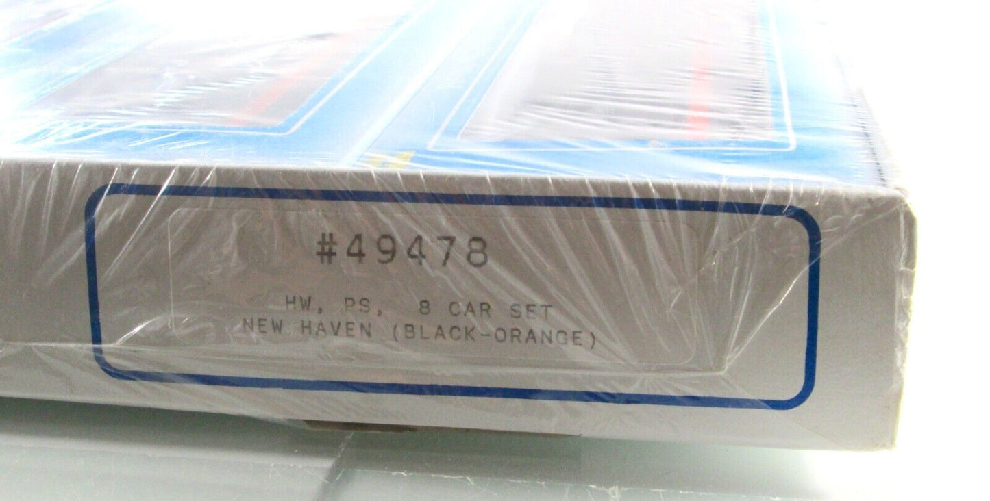 HO Scale **NEW HAVEN** 1920s Heavyweight Passenger Car 8-Pack Set - by IHC 49478