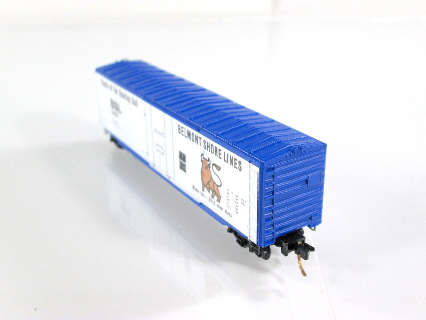 N Scale BELMONT SHORE 50' Box Car - BSL #104256 - Micro Trains Special Run *RARE