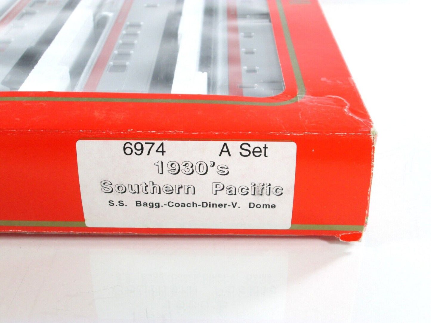 HO Scale ***SOUTHERN PACIFIC*** 1930s Lightwt Passenger Set A - Rivarossi 6974