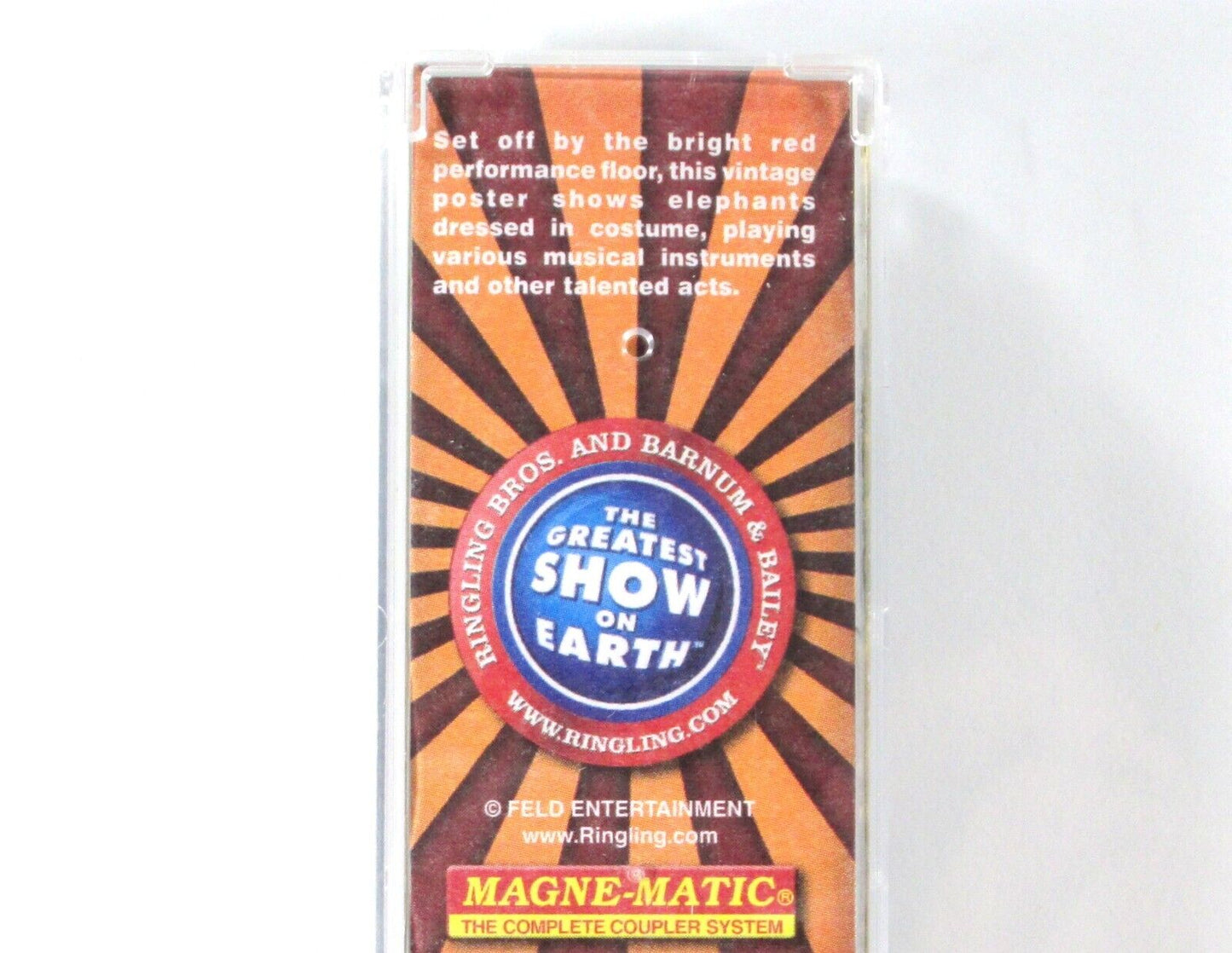 N Scale ***RINGLING CIRCUS*** Billboard Car #11 Box Car -- Micro Trains 04700411