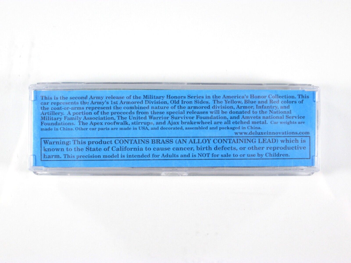 N Scale ***US ARMY OLD IRONSIDES*** 40' Box Car -- USA 07151940 -- DELUXE 240311