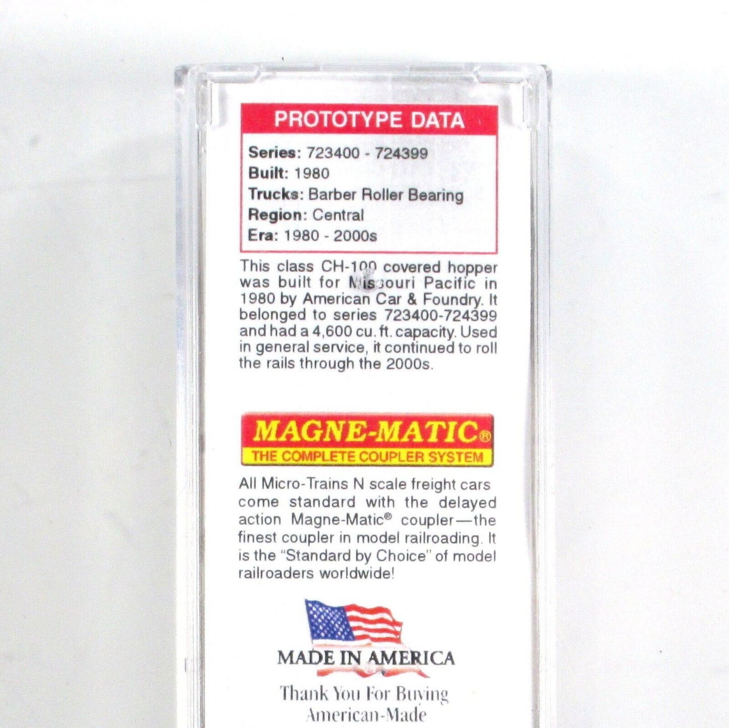 N Scale ***MISSOURI PACIFIC*** Weathered 3-Bay Hopper ---- Micro Trains 09444190