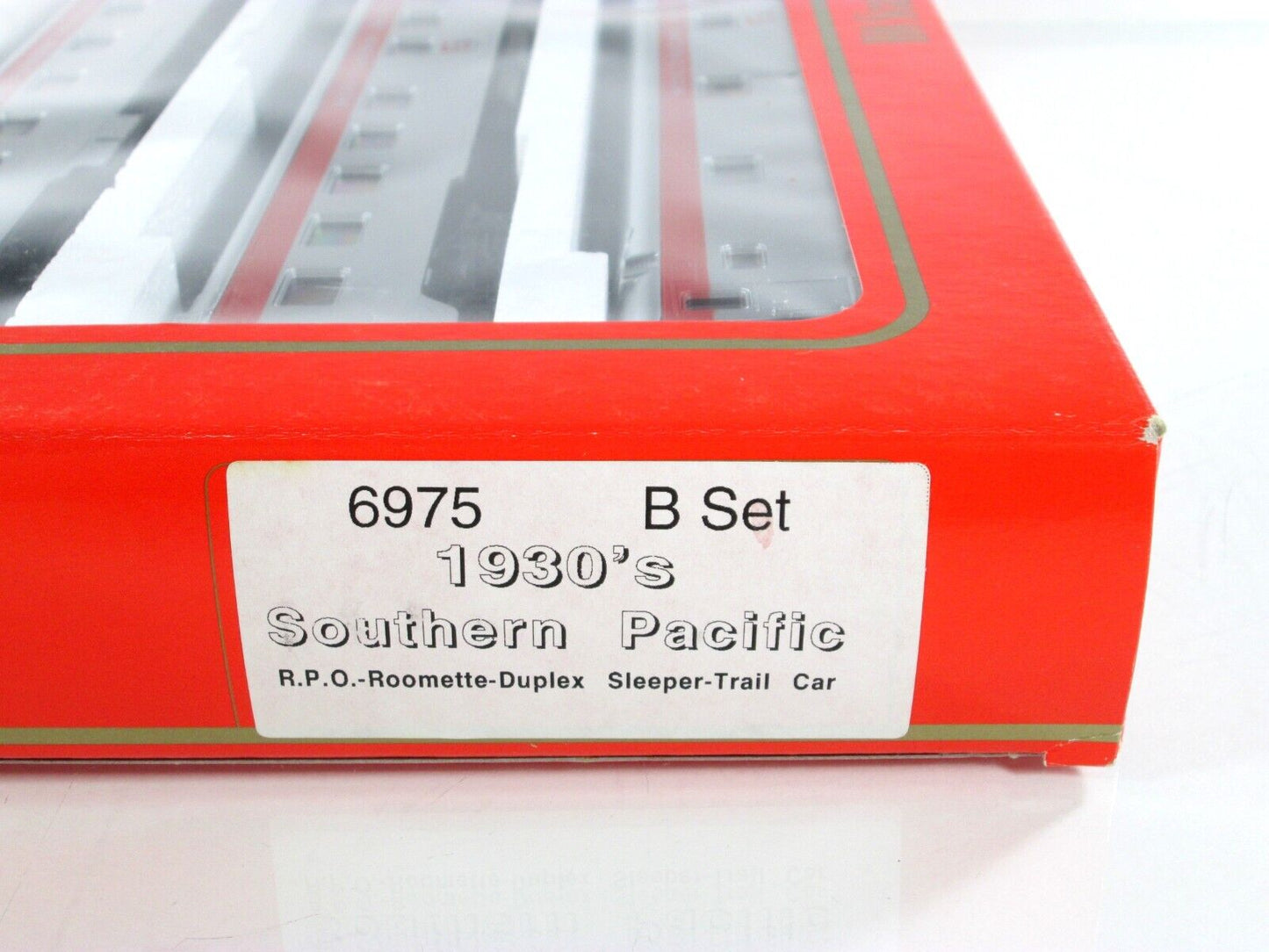 HO Scale ***SOUTHERN PACIFIC*** 1930s Passenger 4-Car Set B -- Rivarossi 6975
