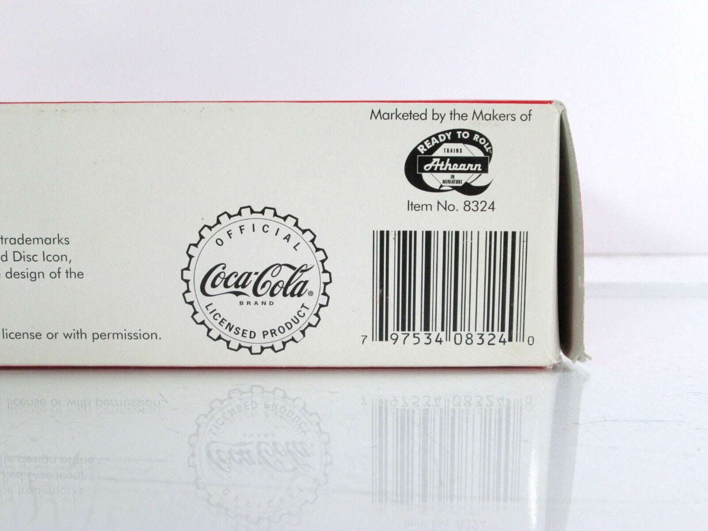 HO Scale ***COCA-COLA*** Bottling 40' Steel Reefer Car, CCCX 2425 --Athearn 8324