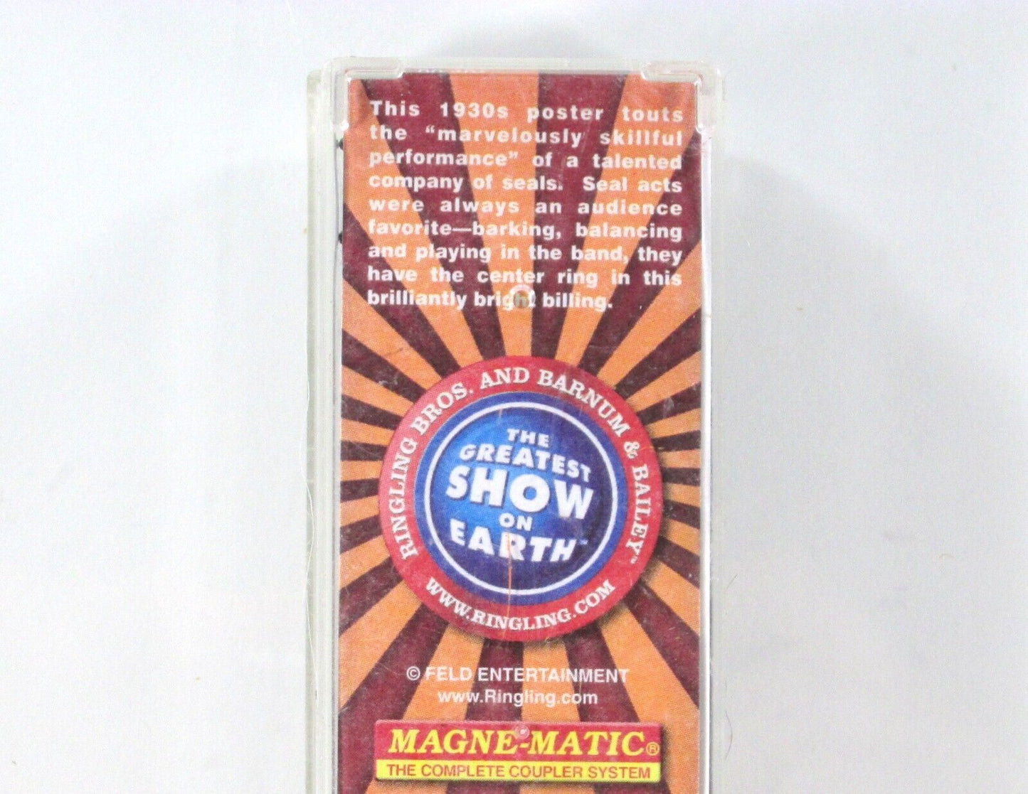 N Scale ***RINGLING CIRCUS*** Billboard Car #7 Box Car --- Micro Trains 04700407