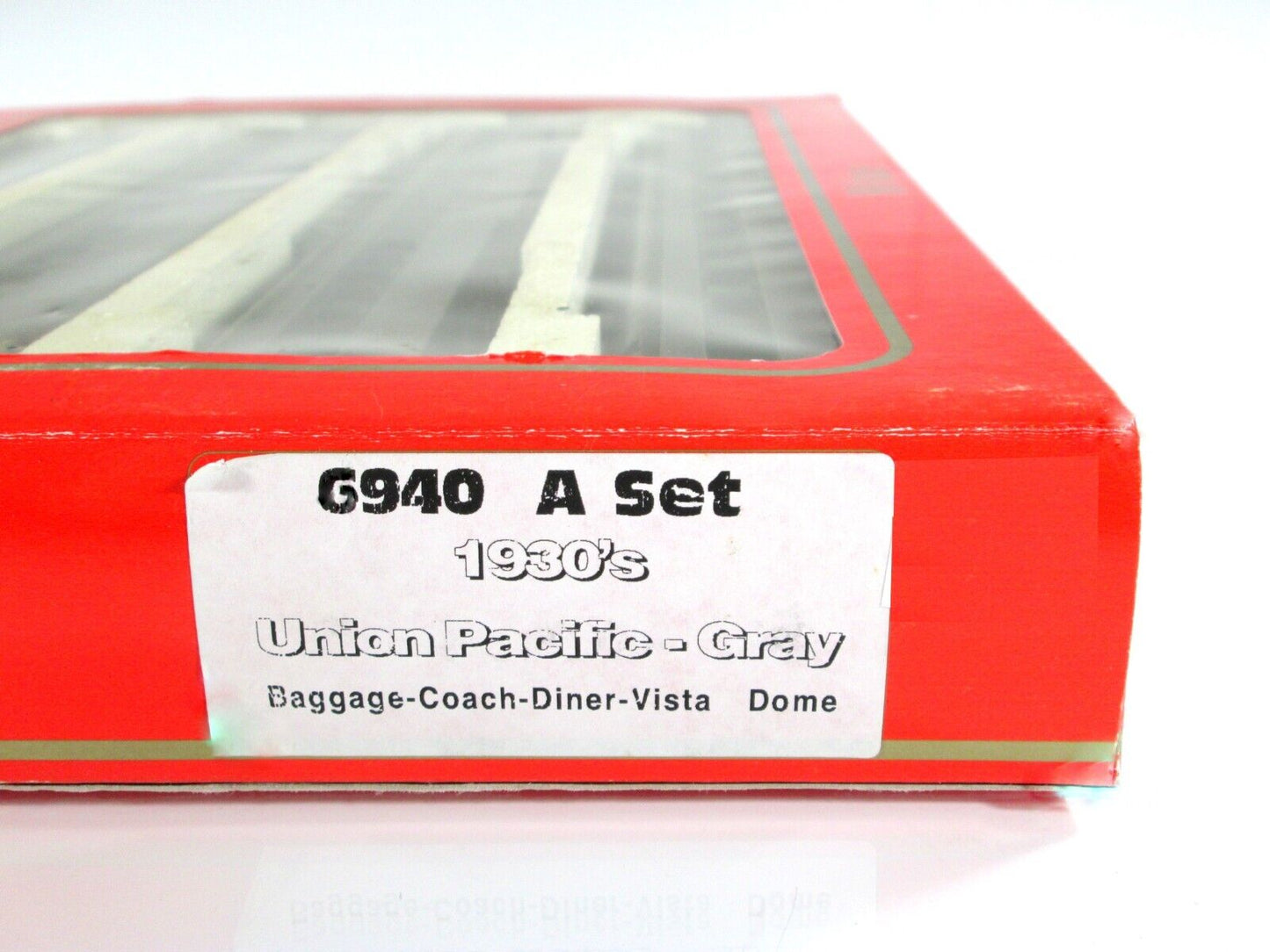 HO Scale ***UNION PACIFIC GRAY*** 1930s Passenger Car Set A ----- Rivarossi 6940