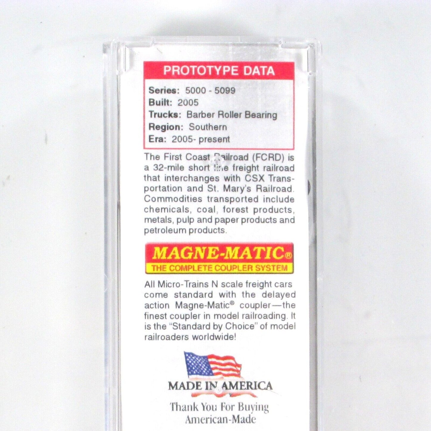 N Scale **POW-MIA** Weathered Graffiti Box Car, FCRD 5068 -Micro Trains 02544840