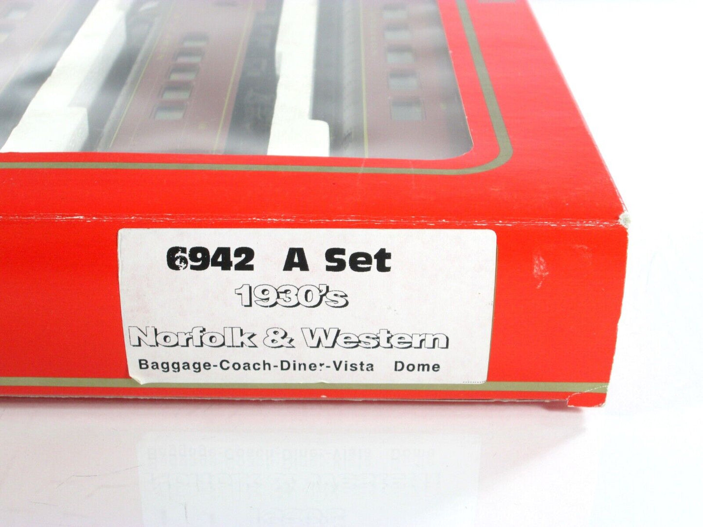HO Scale ***NORFOLK & WESTERN POWHATAN*** 1930s Passenger Set - Rivarossi 6942