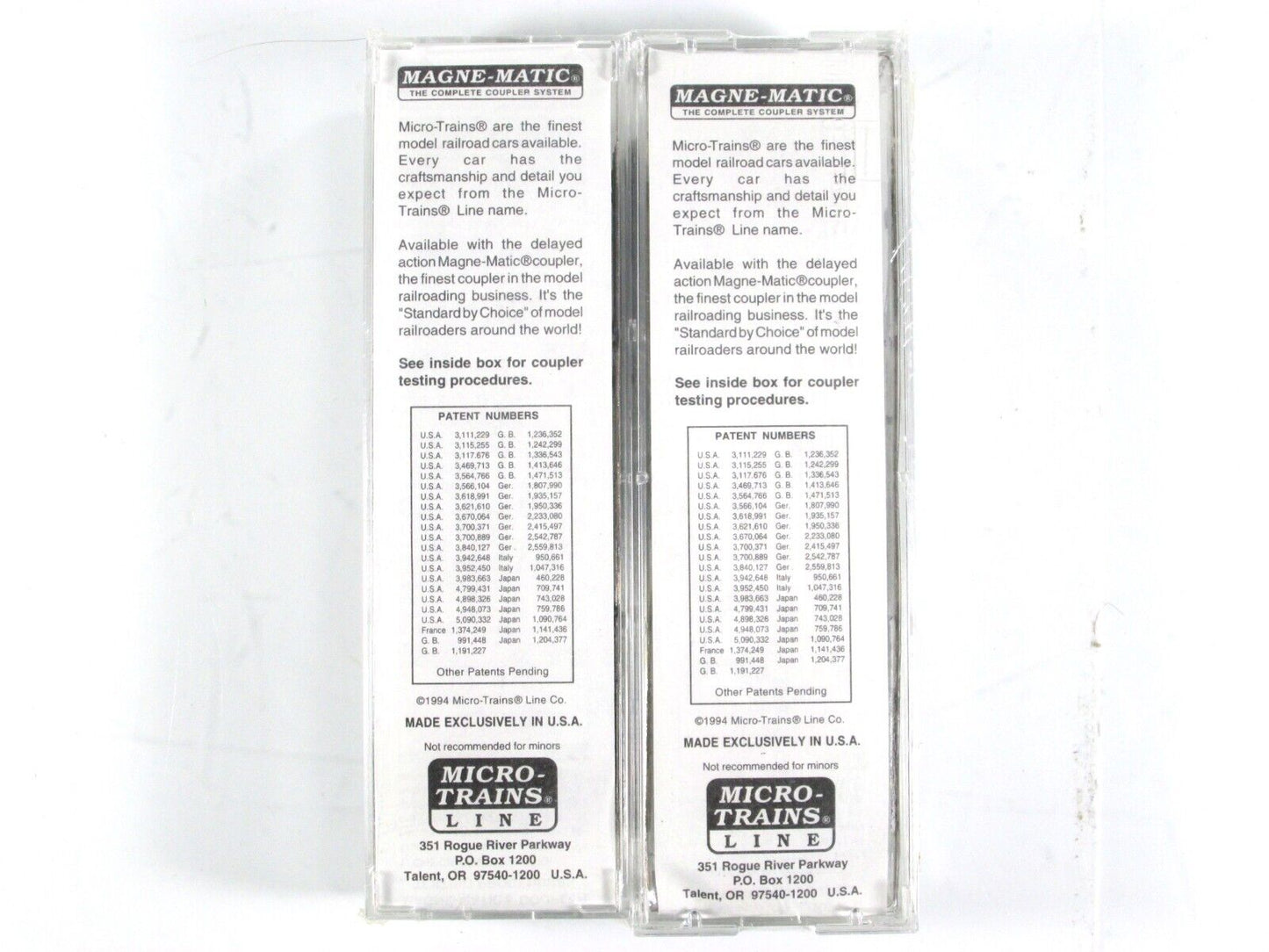 N Scale *BELMONT SHORE LINES* *BULL SHIPPER* Box Car Set - Micro Trains Special