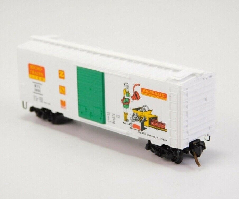 N Scale **MAGNE MATIC COUPLER SYSTEM** 40' Box Car, MTL 1991, Micro Trains 20086