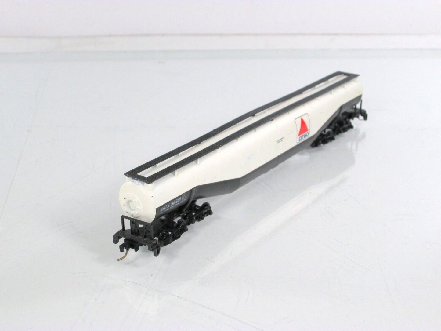N Scale ***CITGO** Jumbo 94' Tanker, GATX 96501 -Atlas 3111, Micro-Trains Cplrs