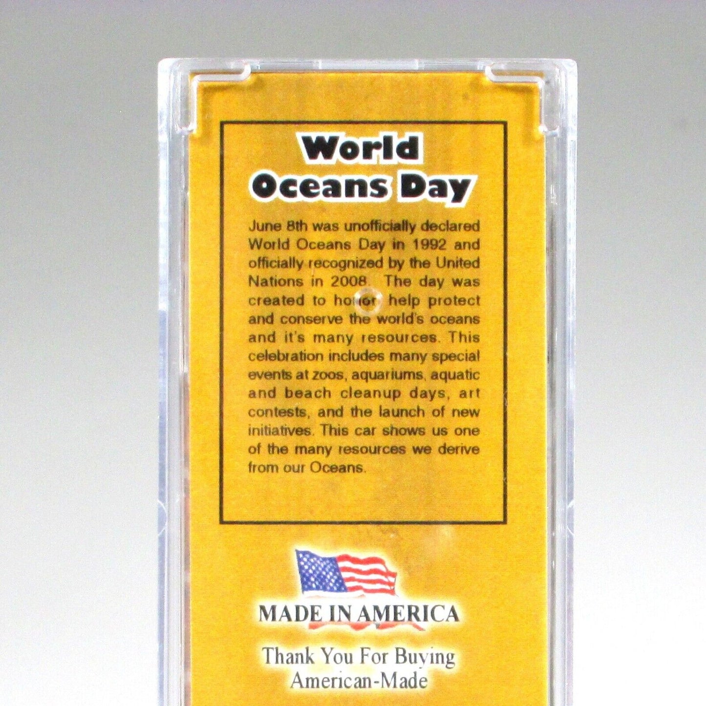 N Scale RAILBOX **World Oceans Day** GRAFFITI Box Car - Micro Trains 02544013