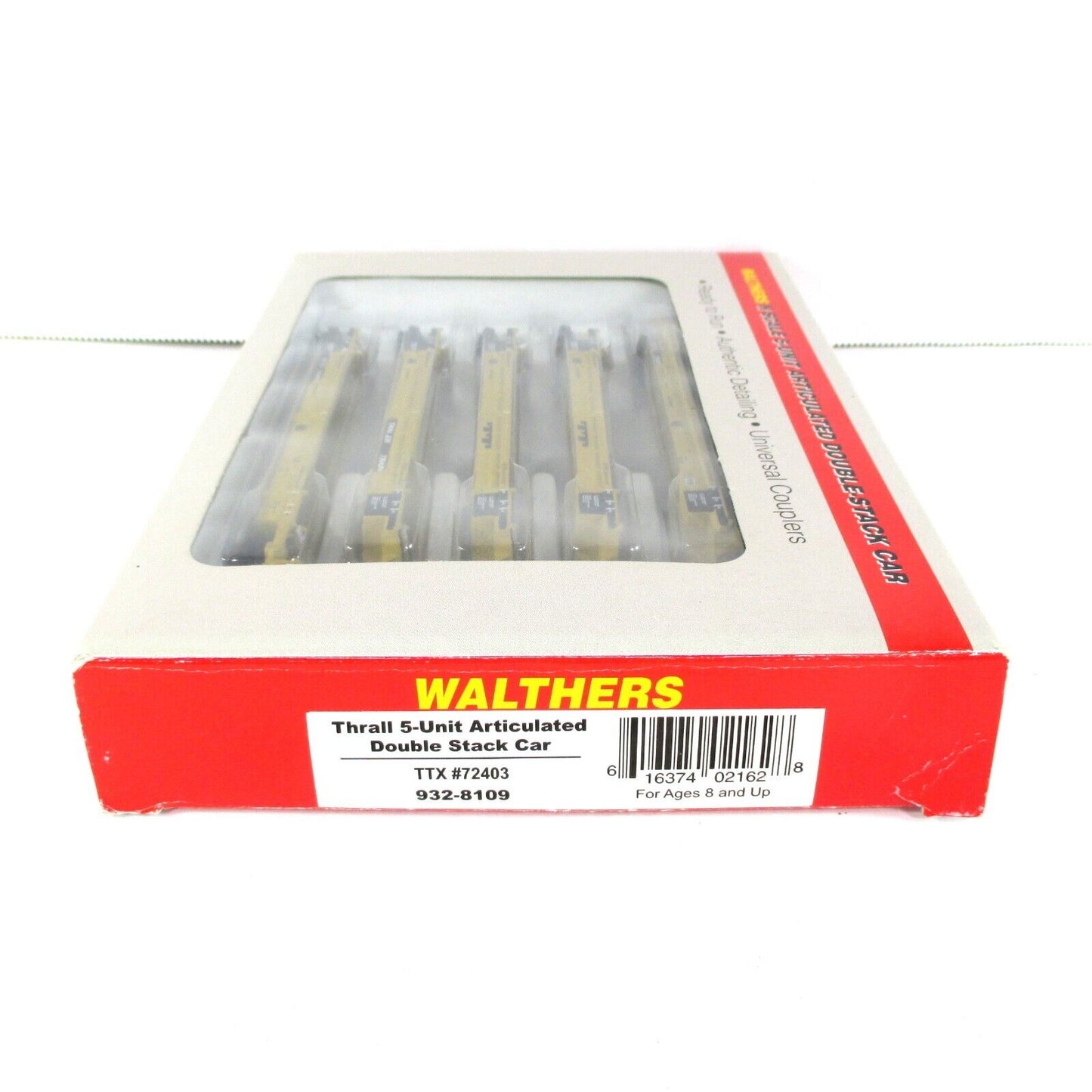 N SCALE ***TTX*** Thrall 5-Unit Articulated Well Car #72403 -- Walthers 932-8109