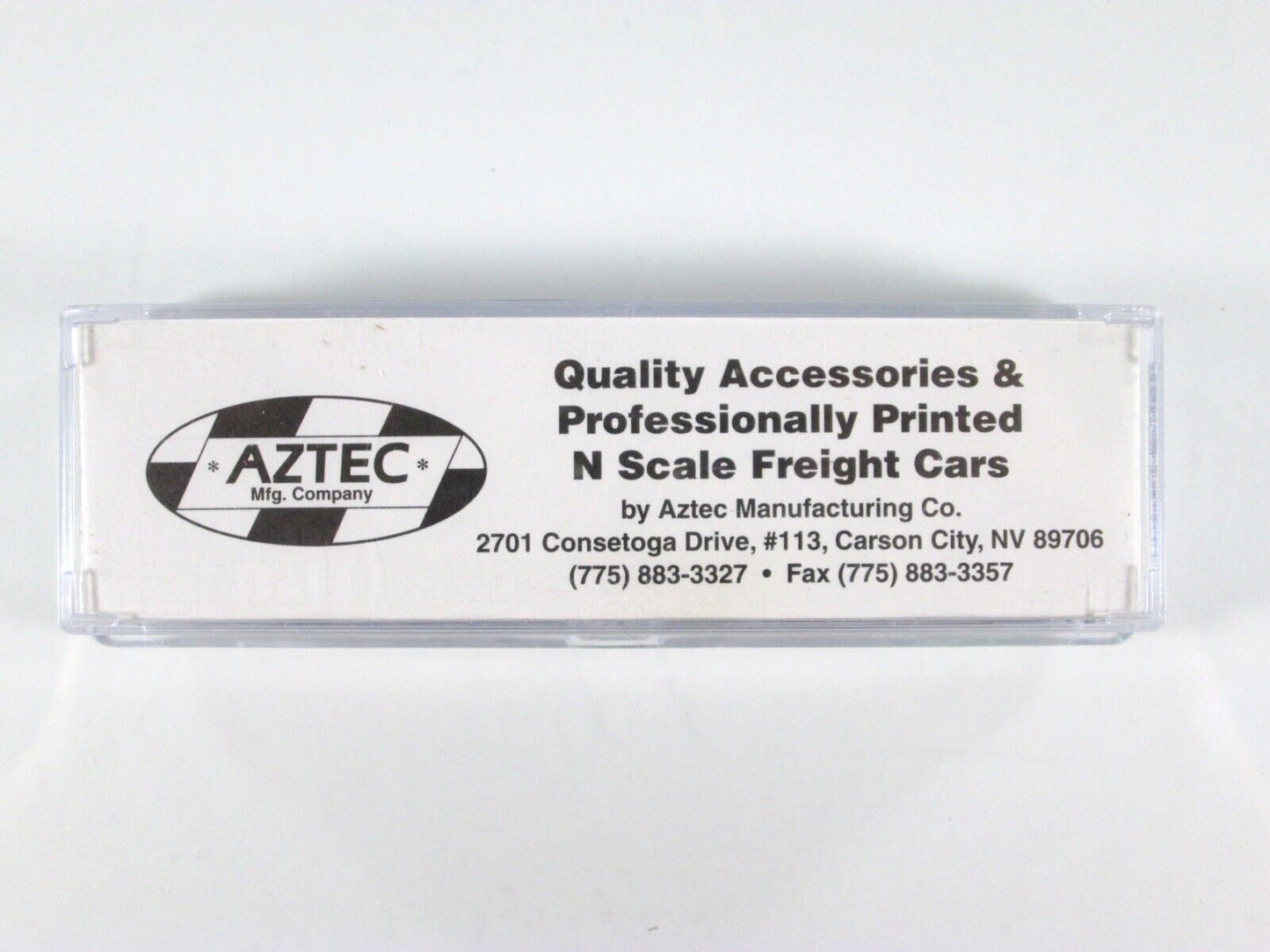 N Scale ***MAINTENANCE of WAY*** Roller Wheel Track Cleaner Car --- AZTEC TS1107