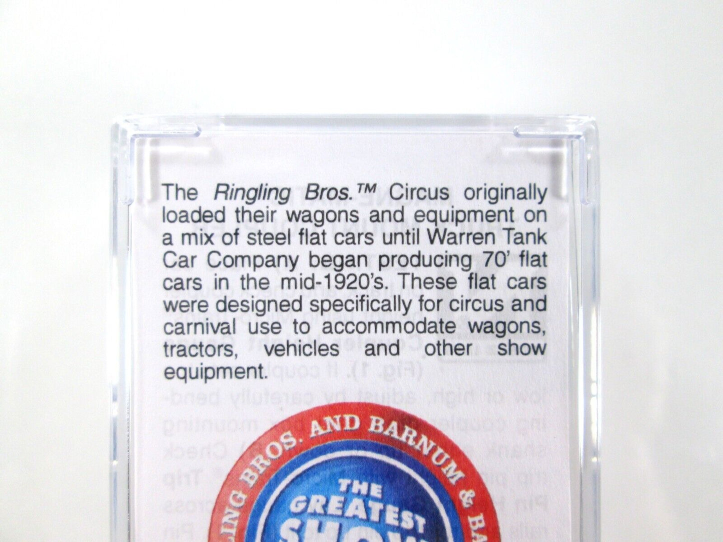 N Scale **RINGLING** Circus Wagons on 70' Flat Cars Set -- Micro Trains 99301400