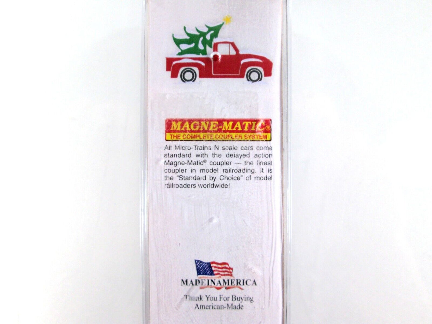 N Scale ***BN*** Christmas Tree Coal Hopper -- Micro Trains 99502061 **VERY RARE