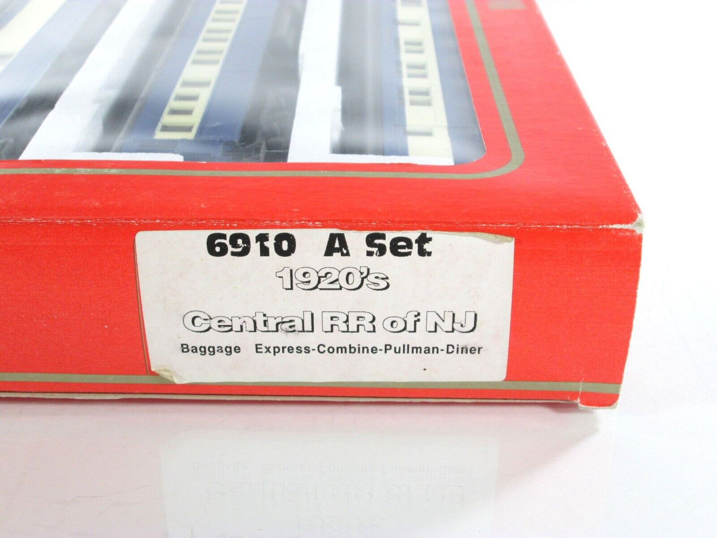 HO Scale ***CENTRAL NJ RR - BLUE COMET*** 1920s Passenger Set A - Rivarossi 6910