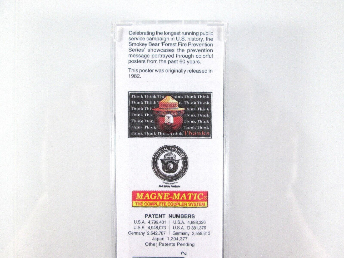 N Scale **SMOKEY BEAR** Fire Prevention Car 6, SBX 1982A - Micro Trains 03200406