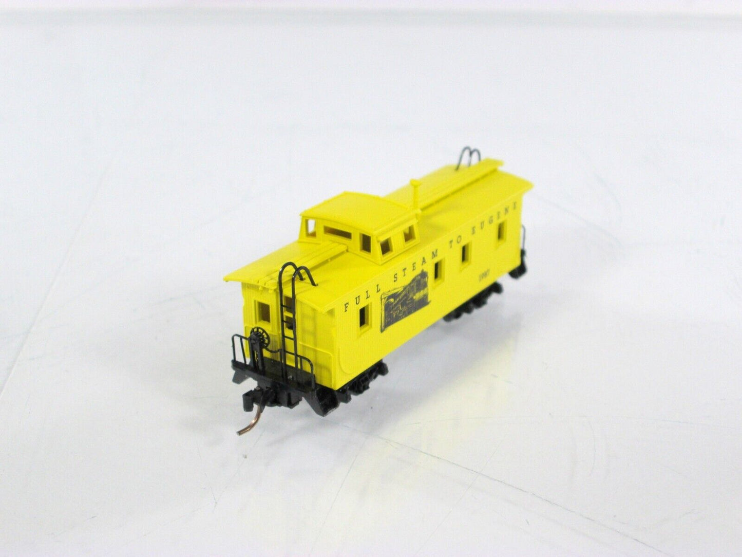 N Scale ***FULL STEAM to EUGENE** 36' Caboose #1987 - Micro Trains Special *RARE