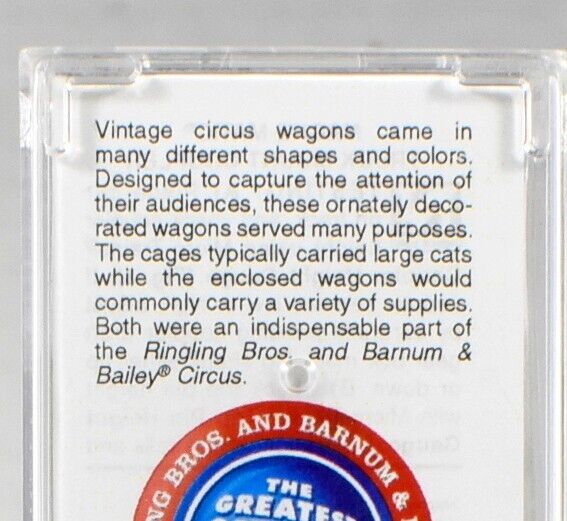 N Scale **RINGLING, BARNUM & BAILEY** Circus 2-Wagon Set - Micro Trains 47000019