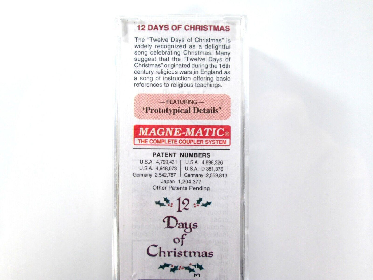 N Scale ***12 DAYS of CHRISTMAS*** 34' Wood Caboose ----- Micro Trains 05100250
