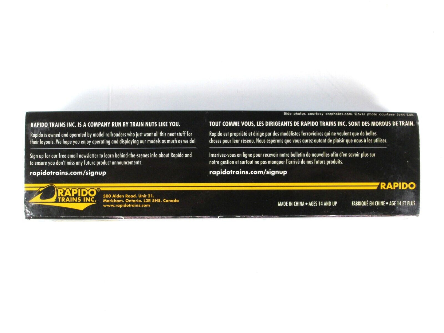 N Scale ***CANADIAN NATIONAL*** Dash 8-40CM #2400 - Rapido 540001, DCC Rdy *RARE