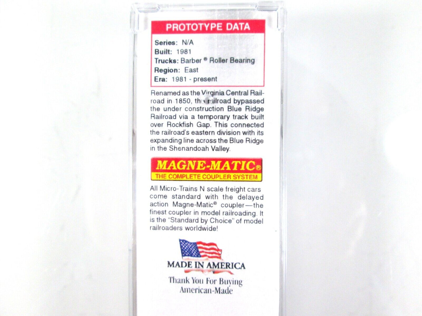 N Scale ***ALABAMA & GULF COAST / VC*** Weathered Box Car -Micro Trains 02544850
