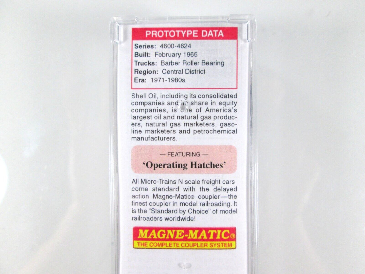 N Scale ***SHELL OIL*** Weathered, Graffiti Hopper 3-Bay - Micro Trains 09444210