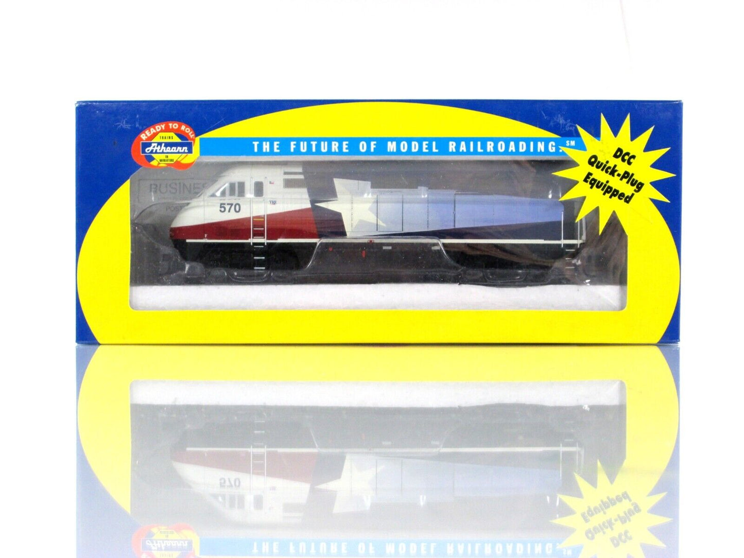 HO Scale *DALLAS TRINITY RAIL EXPRESS* F59PHI, TRE 570 -Athearn 26314 DCC Ready