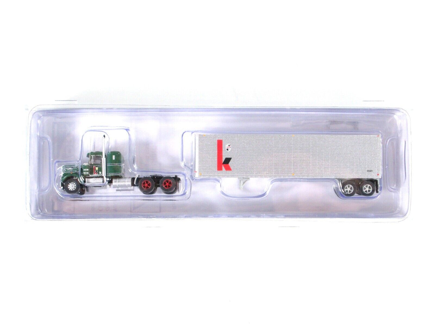 N Scale KENWORTH ***KINGSWAY*** W900 Tractor, 40' Trailer - Trainworx 59074