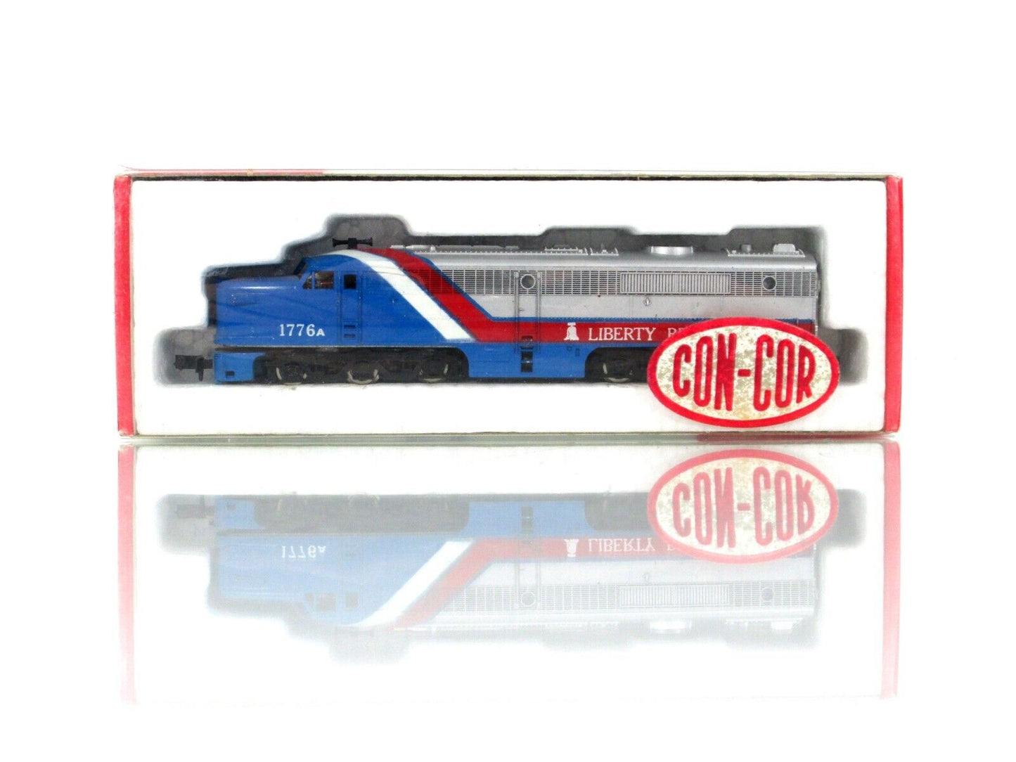 N Scale ***LIBERTY BELL SPECIAL*** PA-1 Locomotive, 1776A - Con-Cor 2061A **RARE