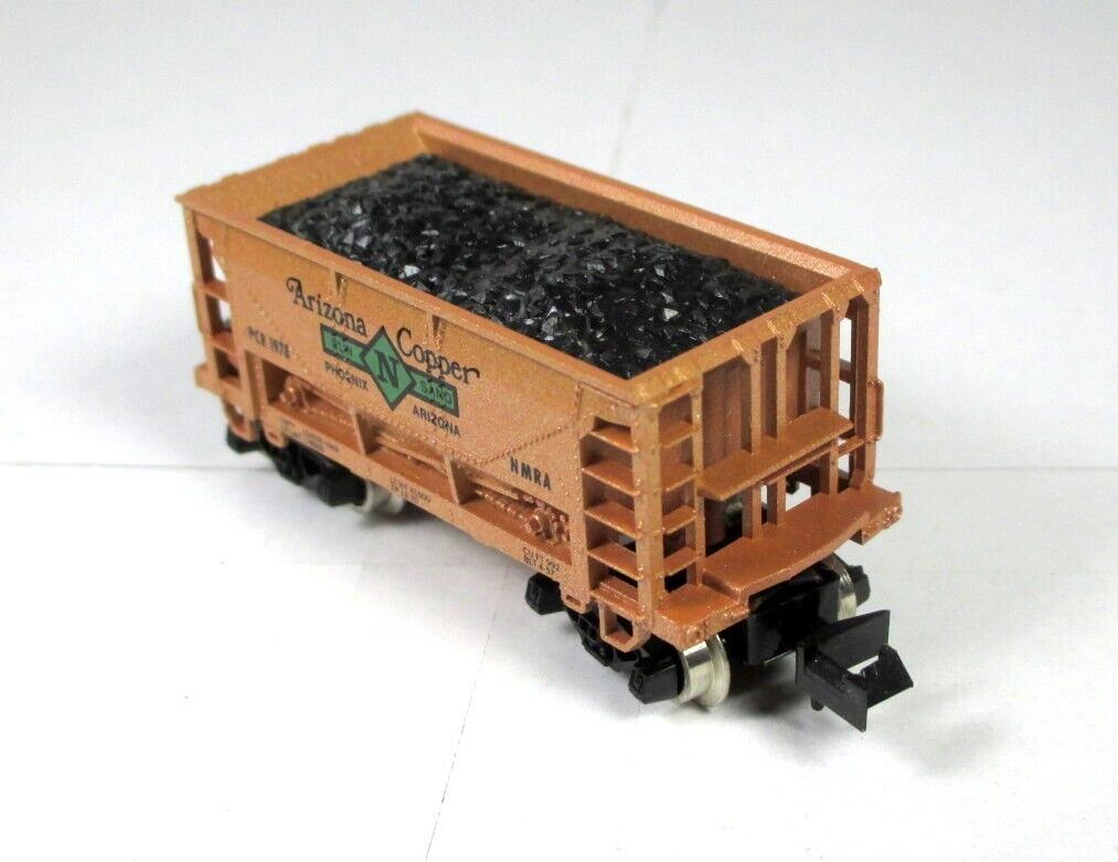 N Scale ***ARIZONA COPPER*** 70-Ton Mining Ore Car --- Atlas / Sun-N-Sand, 1978