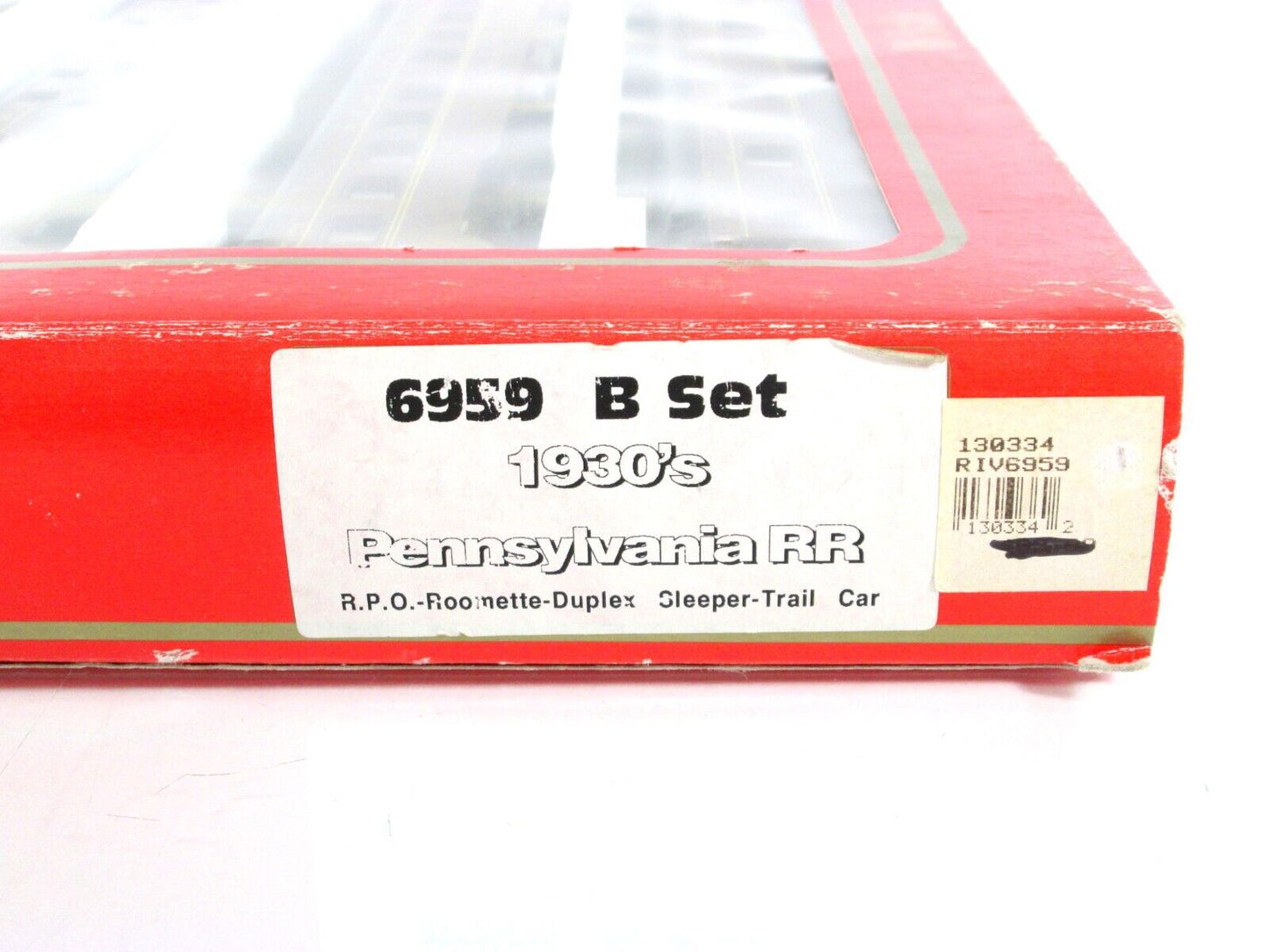 HO Scale *PENNSYLVANIA* 1930s Passenger 4-Car Set B -- Rivarossi 6959, Interiors